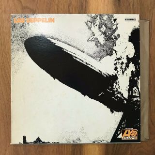 Led Zeppelin 1st Self - Titled Lp — Orig Pressing 1969 Cat No.  Sd 19126 Ex - / Ex -