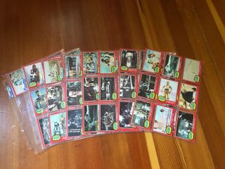 Rare Star Wars Opc Series 2 Complete Set 66 Cards 1977 Canadian Near