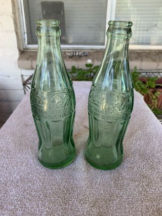 Vintage Coca - Cola Bottles Patd Dec.  23,  1923 & 25? (topeka Ks & Deming N.  M. )