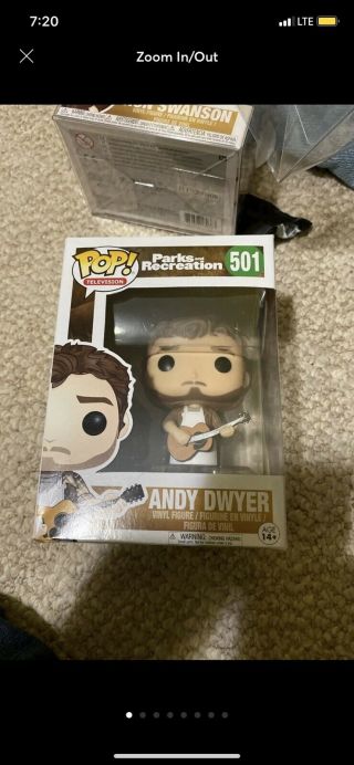 Funko Pop Vinyl Andy Dwyer Parks And Recreation 501