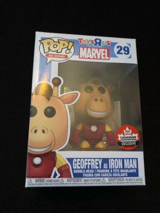 Geoffrey As Iron Man Funko Pop - Canadian Convention Exclusive