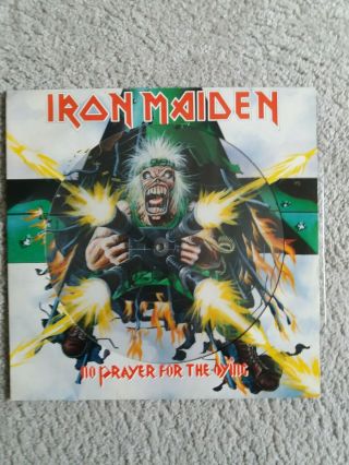 Vinyl 12 " Lp Picture Disc - Iron Maiden - No Prayer For The Dying - Excel Cond