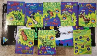 1996 Goosebumps Promo Mail In Trading Cards Complete Set