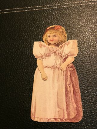 A Neat Victorian Advertising Card - Clark 
