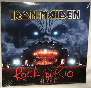 Lp Iron Maiden Rock In Rio (3lp 180g Vinyl,  2015)