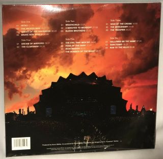 LP IRON MAIDEN Rock In Rio (3LP 180g Vinyl,  2015) 2