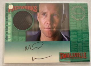 Smallville Michael Rosenbaum As Lex Luthor Autograph Pieceworks Card Pw1 - A
