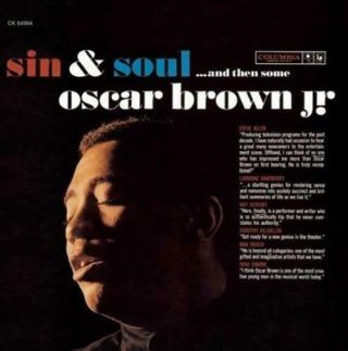 Oscar Brown,  Jr.  Sin & Soul Vinyl