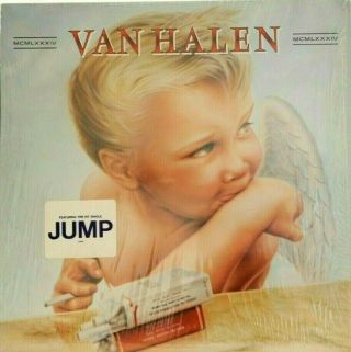 Van Halen 1984 Lp With Rare Shrink Hype Stickers Jump Vinyl Eddie