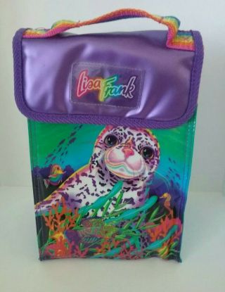 Lisa Frank Lunch Tote Bag With A Seal