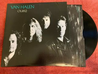 Van Halen - Ou812 Lp Vg,  Eddie / Sammy Hagar Vinyl Record