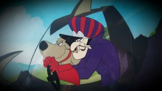 Dick Dastardly Muttley Hanna Barbera Hand Painted Production Cel Rare