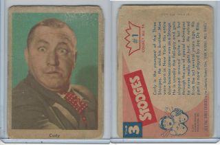1959 Fleer,  The 3 Stooges,  1 Curly