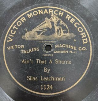 Silas Leachman - Early Victor Monarch Record - Ain 