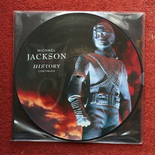 Michael Jackson - History Continues Picture Disc Double Lp Vinyl