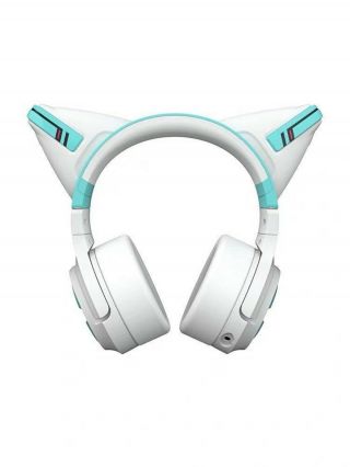 Hatsune Miku cat ear headphones set YOU limited collaboration vocaloid Bluetooth 3