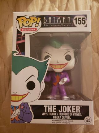 Vhtf Funko Pop Batman Animated Series: The Joker 155