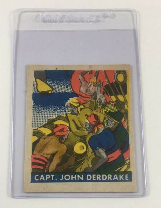 1948 Leaf Pirates Card 101 Captain John Derdrake (nm)