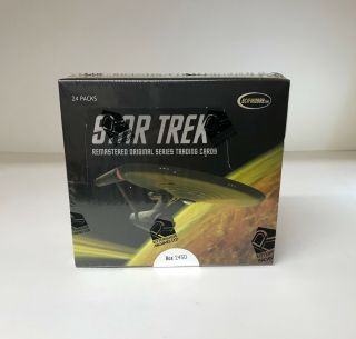 Star Trek Remastered Series - Trading Card Hobby Box - Tos 2011