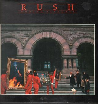 Rush Moving Pictures Lp Vinyl 7 Track With Inner 1y/2y Matrix,  Masterdisk Stampe