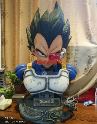Not Mrc Studio Dragon Ball Z Vegeta 1/1 Bust Saiyan Gk Resin Statue
