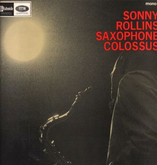 Sonny Rollins Saxophone Colossus Lp Vinyl Mono Pressing (sl10164) Uk Stateside 1