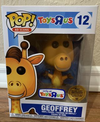 Funko Pop Ad Icons Geoffrey 12 Limited Edition Figurine Toys R Us Exclusive