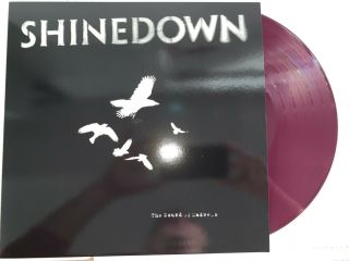 Shinedown The Sound Of Madness,  180 Gram Purple Vinyl Lp High Gloss Inner Sleeve