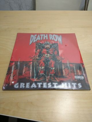 Death Row Greatest Hits Vinyl Record - Clear - 4 Lp (package)