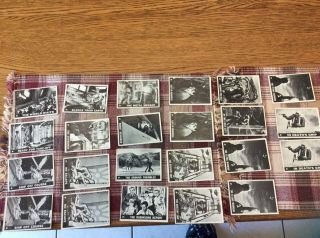 1966 Topps Lost In Space 23 Cards.  1,  3,  7,  7,  8,  11,  19,  19,  21,  25,  31,  40,  40,  41,  42,  44,