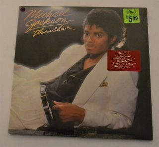 Factory Michael Jackson Thriller Epic 38112 Price/hype Stickers