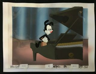 Animaniacs - Production Cel & Drawing - Wakko At Piano - 93 - 98