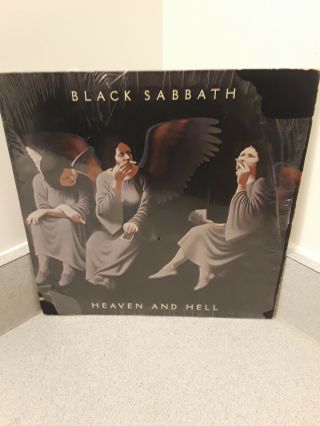 Black Sabbath - Heaven And Hell 1st Press Vinyl Lp Ex/ Vg