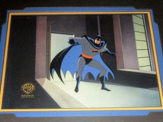 Batman: Mask Of The Phantasm Production Cel W/ - Batman The Animated Series