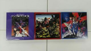 Neon Genesis Evangelion 3ld Box Japan Great Anime Laser Disc Ld
