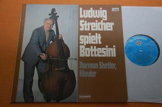 Ludwig Streicher Bottesini For Double Bass Telefunken Ed1 Stereo 