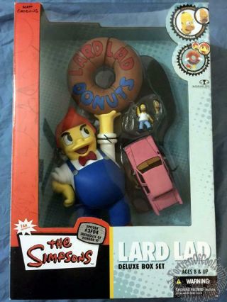Lard Lad - The Simpsons - Action Figure Box Set