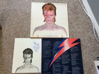 David Bowie - Aladdin Sane,  1st Uk Issue,  Fan Club,  Vg,  3t/3t
