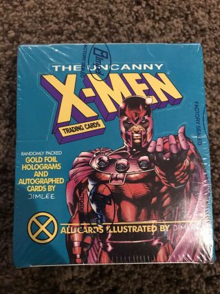 Marvel Uncanny X - Men Trading Cards Box 1992 Jim Lee