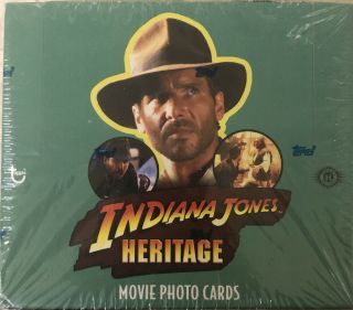 2008 Topps Indiana Jones Heritage Card Box 24 Packs