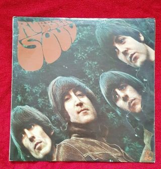 The Beatles - Rubber Soul 12 " Vinyl Album Parlophone 4th/5th Pressing