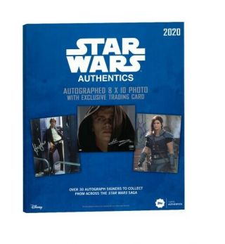 Topps 2020 Star Wars Authentics Series 2 Blind 8 " X10 " Hobby Box