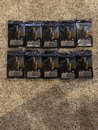Rare Halo Trading Cards 10 Packs In Display Box By Topps 2007