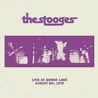 The Stooges - Live At Goose Lake Aug.  8th,  1970 Lp Gray - Cream Vinyl 1000
