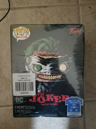 Funko Pop Dc Heroes: The Joker Death Of The Family Hot Topic Exclusive Xlarge