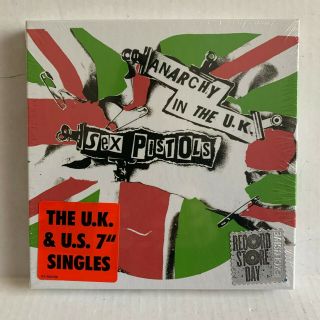 Sex Pistols Us & Uk Singles Box 5 7 " 45 Rpm Set Punk Vinyl Rsd Sid 2017