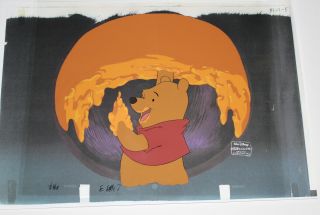 Production Cel - The Adventures Of Winnie The Pooh (disney Tv)