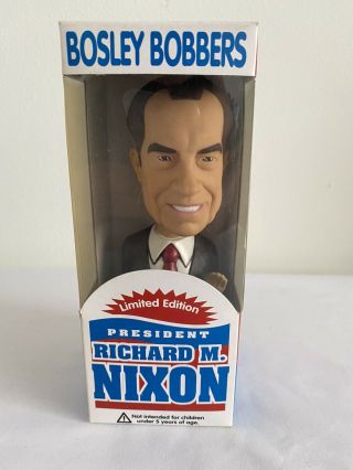 Richard M Nixon Limited Edition Bosley Bobbers Bobblehead 2002