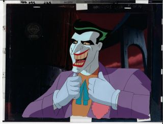 Batman Animated Series Production Cel Joker - Mask Of The Phantasm