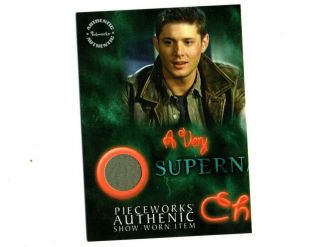 A Very Supernatural Christmas Pieceworks Card Pwc - A Dean Winchester Card